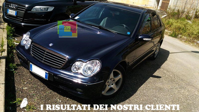 MERCEDES C-CLASS W203 2000-2006 LENTICULAR HEADLIGHTS