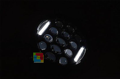 AM General Hummer 92~01 FARI ANTERIORI FULL LED - CON LUCI DIURNE BIANCO 6000K AUTOELEGANCERICAMBI