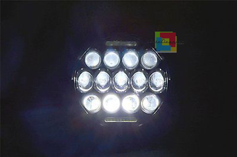 AM General Hummer 92~01 FARI ANTERIORI FULL LED - CON LUCI DIURNE BIANCO 6000K AUTOELEGANCERICAMBI