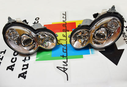 MERCEDES C-CLASS W203 2000-2006 LENTICULAR HEADLIGHTS