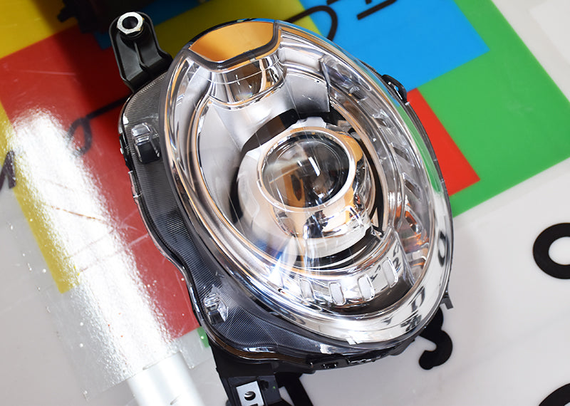 FARI ANTERIORI LENTICOLARI H7 PER FIAT 500 DAL 2007+