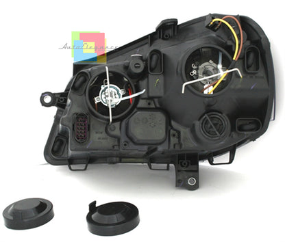 VW POLO 9N3 2005-2009 FARI ANTERIORI DESIGN GTI ATTACCO FANALI H7 / H1