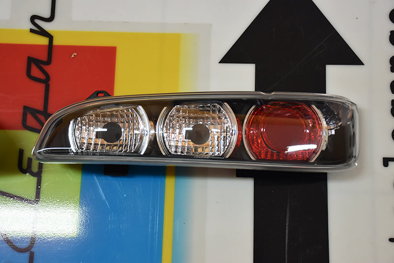 REAR LIGHTS BLACK BACKGROUND FIAT 600 SEICENTO 1998+ TUNING LOOK