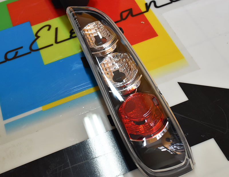 REAR LIGHTS BLACK BACKGROUND FIAT 600 SEICENTO 1998+ TUNING LOOK