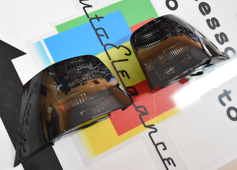 VW Golf 4 1997-2004 FARI POSTERIORI FUME&apos; NERI FANALI SPORTIVI LOOK TUNING