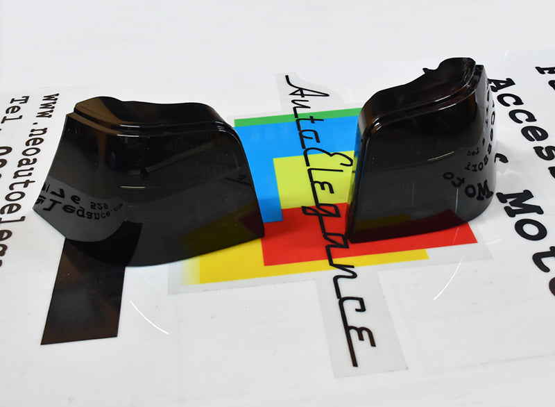 VW Golf 4 1997-2004 FARI POSTERIORI FUME&apos; NERI FANALI SPORTIVI LOOK TUNING