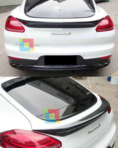 PORSCHE PANAMERA 2009-2016 SPOILER POSTERIORE SUL COFANO ALETTONE .-.