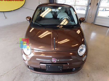 MODANATURA ADESIVA 3M CROMATA FIAT 500 2007+ SUL COFANO ACCIAIO INOX