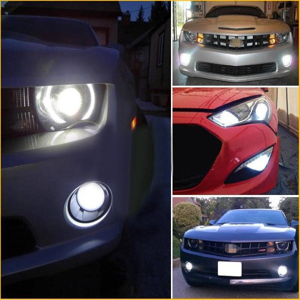 2x LAMPADE P13W NO ERROR FENDINEBBIA DIURNE DRL FULL LED 6000K - AUTOELEGANCERICAMBI