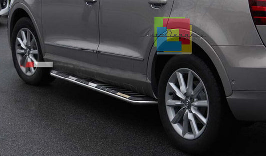 AUDI Q3 2012-2013 BARRE CROMATE SUGLI SPORTELLI LATERALI - MODANATURE ADESIVE AUTOELEGANCERICAMBI