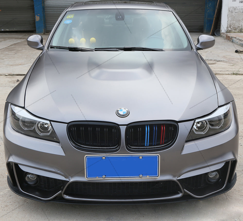 BMW SERIE 3 E90 E91 2008-2011 PARAURTI ANTERIORE LOOK M3 CS AUTOELEGANCERICAMBI