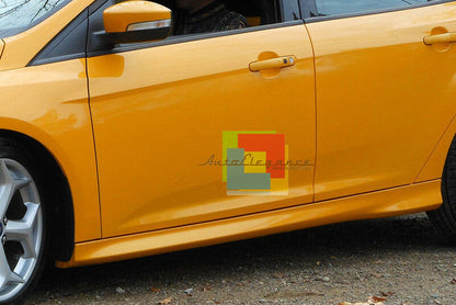 MINIGONNE LATERALI FORD FOCUS MK3 2011+ SPOILER SOTTO PORTIERE LOOK ZETEC ST