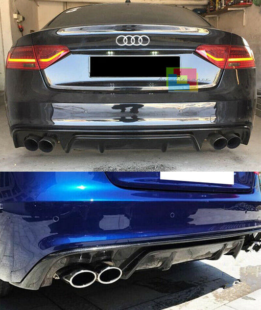 SOTTO PARAURTI LOOK SPORTIVO DIFFUSORE POSTERIORE AUDI A5 SPORTBACK 2012+ LIFT