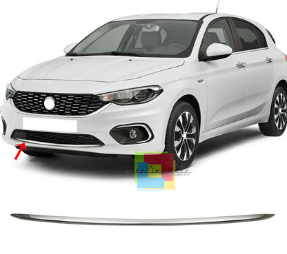 MOULDING FOR FIAT TIPO 2015+ ADHESIVE CHROME FRONT BUMPER