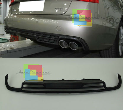 SOTTO PARAURTI TUNING LOOK PER AUDI A6 4G 2010-2014 AVANT BERLINA DIFFUSORE