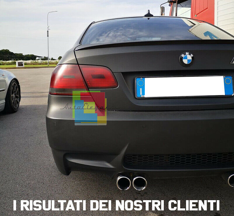 PARAURTI POSTERIORI DOPPIO SCARICO - BMW SERIE 3 E92 E93 2006-2010 DESIGN M3