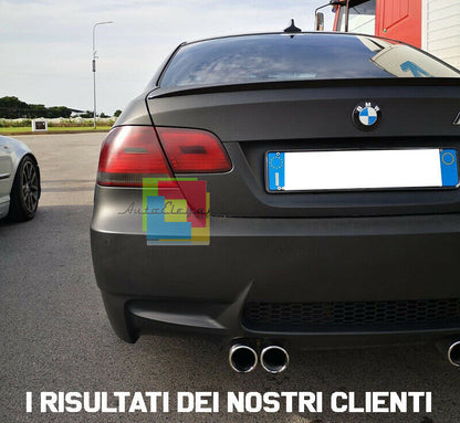 PARAURTI POSTERIORI DOPPIO SCARICO - BMW SERIE 3 E92 E93 2006-2010 DESIGN M3
