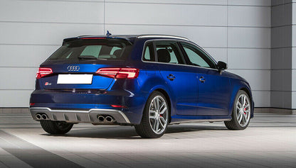 SOTTO PARAURTI AUDI A3 8V SPORTBACK DAL 2016+ DIFFUSORE S3 ABS PARAURTI SLINE