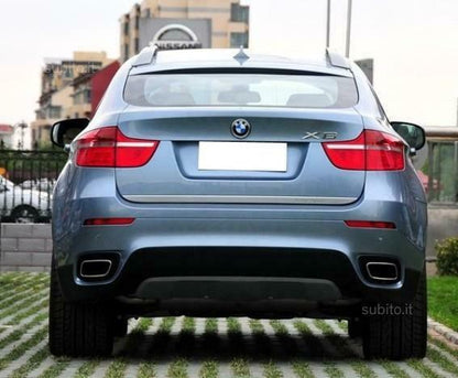 BMW X6 E71 TERMINALI DI SCARICO SPORTIVI LOOK M OVALI AUTOELEGANCERICAMBI
