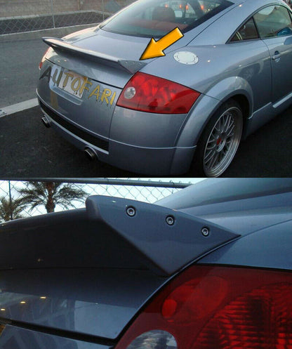 SPOILER TUNING V6 R32 POSTERIORE SUL COFANO PER AUDI TT 8N 1998-2006 -1-
