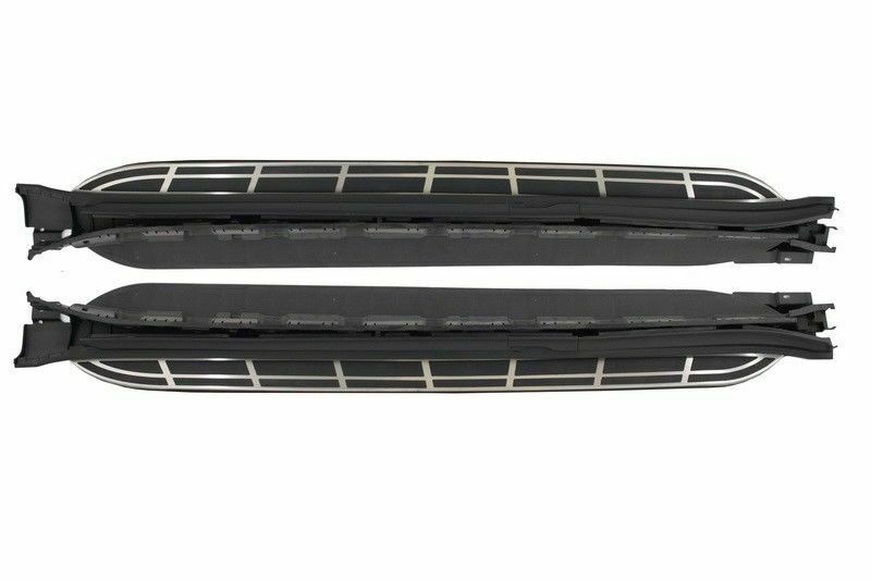 PEDANE LATERALI PORSCHE MACAN 2014+ SOTTOPORTA ANTISCIVOLO TOP QUALITA ALLUMINIO