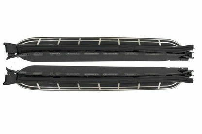 PEDANE LATERALI PORSCHE MACAN 2014+ SOTTOPORTA ANTISCIVOLO TOP QUALITA ALLUMINIO