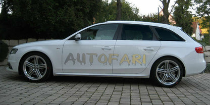 REAR SPOILER AUDI A4 B8 8K AVANT 2008-2015 ROOF SPOILER S4 S-LINE