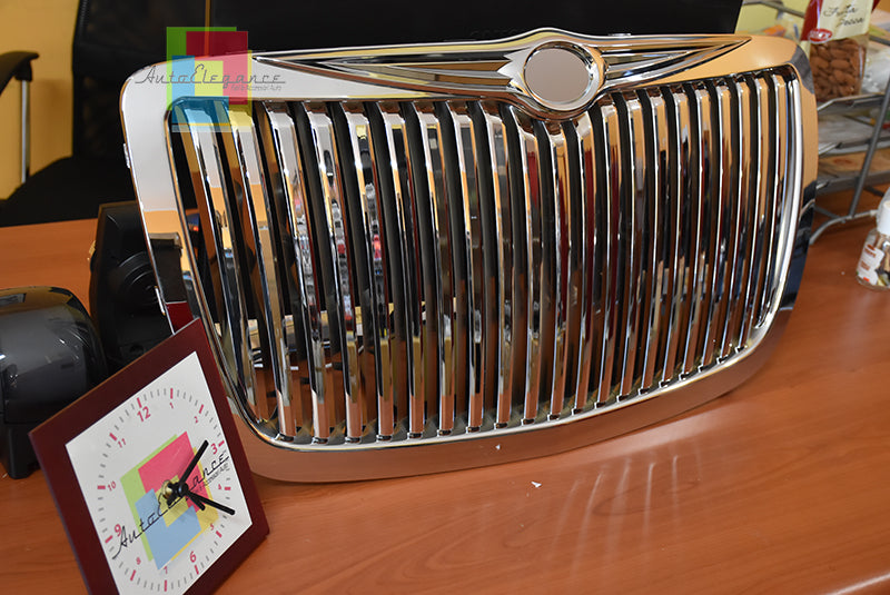 CHRYSLER 300C 2004-2011 GRIGLIA ANTERIORE CROMATA LOOK ROLLS ROYCE AUTOELEGANCERICAMBI