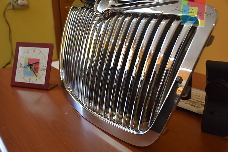 CHRYSLER 300C 2004-2011 GRIGLIA ANTERIORE CROMATA LOOK ROLLS ROYCE AUTOELEGANCERICAMBI