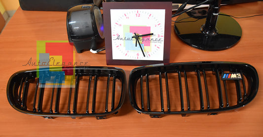 GRIGLIA ANTERIORE M3 PER BMW SERIE 3 E90 E91 2008-2011 RESTYLING LCI DOPPIA LAMA