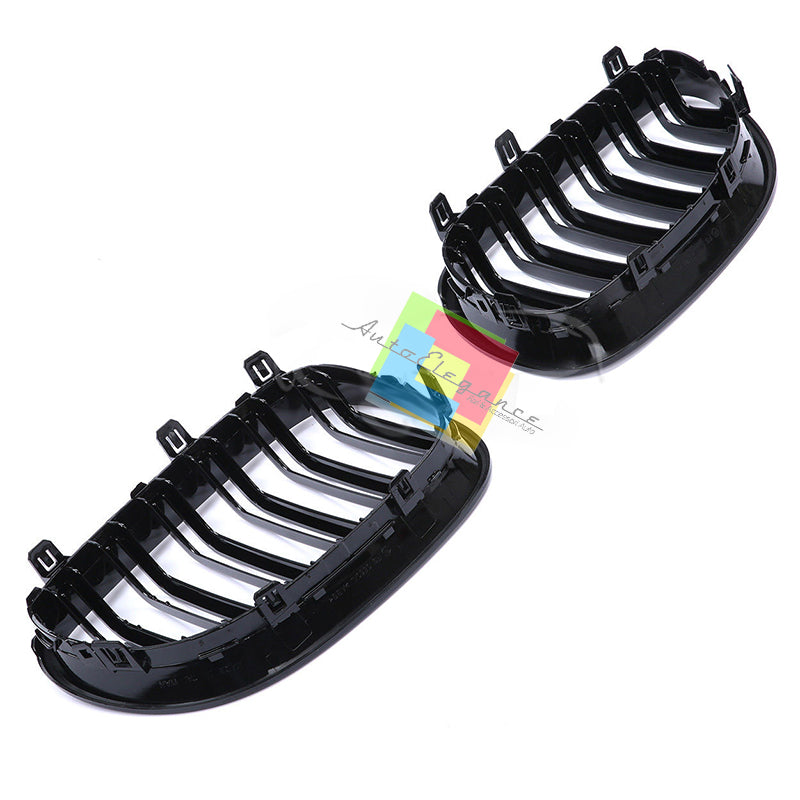 GRIGLIA ANTERIORE BMW SERIE 5 E60 E61 DOPPIA STRISCIA LOOK SPORTIVO M5