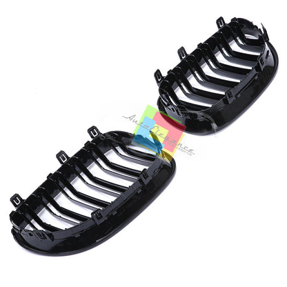 GRIGLIA ANTERIORE BMW SERIE 5 E60 E61 DOPPIA STRISCIA LOOK SPORTIVO M5