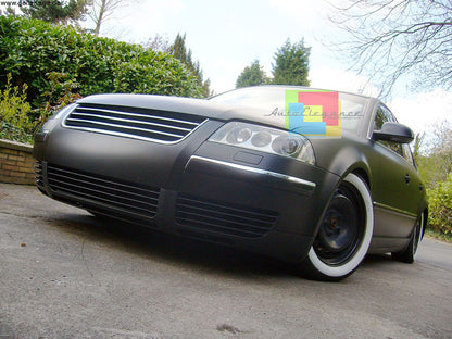 VW PASSAT 3BG 2000-2005 GRIGLIA ANTERIORE CROMATA LOOK TUNING - CALANDRA -