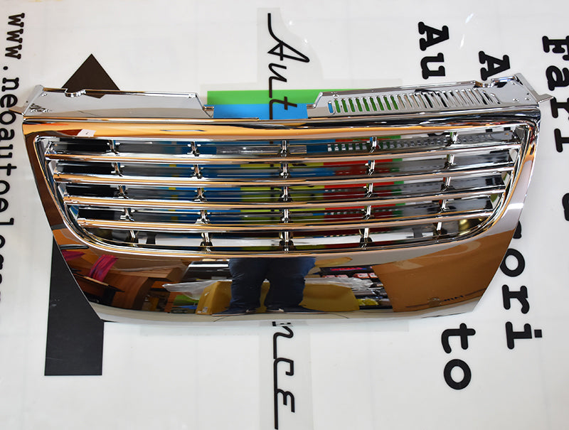 VW PASSAT 3C B6 2005-2010 CHROME FRONT GRILLE WITHOUT PDC HOLES MASK