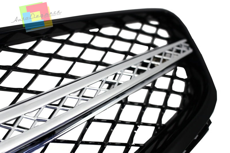 GRIGLIA ANTERIORE MERCEDES C W204 S204 C204 2007-2014 CALANDRA SPORTIVA NERA