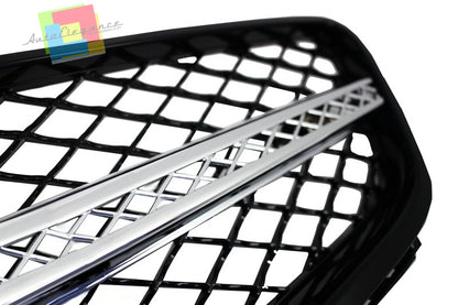 GRIGLIA ANTERIORE MERCEDES C W204 S204 C204 2007-2014 CALANDRA SPORTIVA NERA