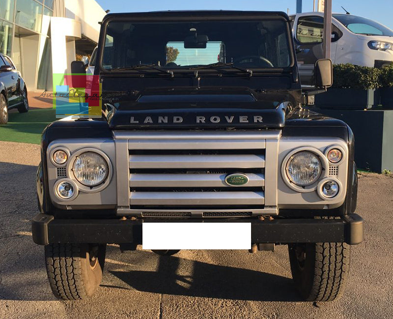 LAND ROVER DISCOVERY 1990-2016  GRIGLIA ANTERIORE + COPRI FARI -