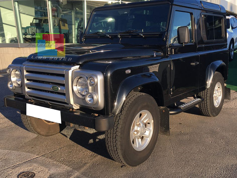 LAND ROVER DISCOVERY 1990-2016  GRIGLIA ANTERIORE + COPRI FARI -