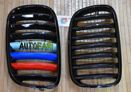 GRIGLIA ANTERIORE BMW X6 E71 2008+ CALANDRA NERA DESIGN 3 COLORI M