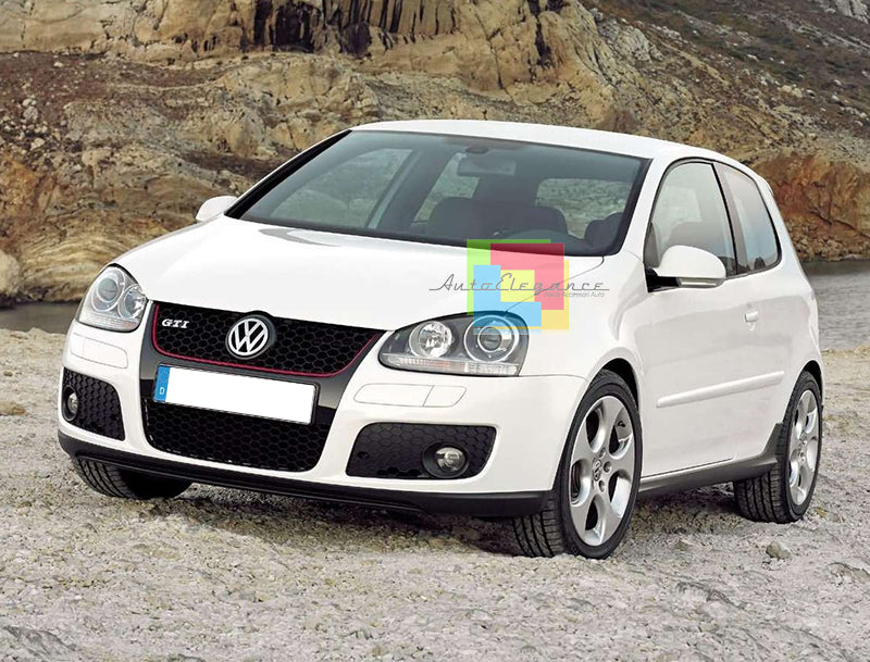 CALANDRA GTI PER VW GOLF 5 2003-2008 GRIGLIA ANTERIORE + FENDINEBBIA AUTOELEGANCERICAMBI
