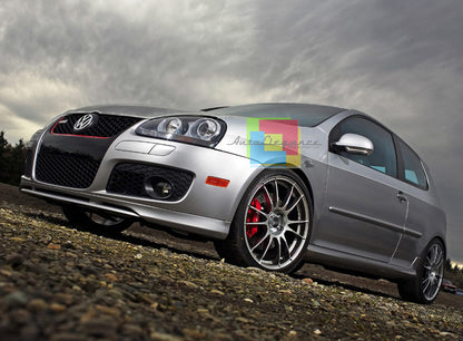 CALANDRA GTI PER VW GOLF 5 2003-2008 GRIGLIA ANTERIORE + FENDINEBBIA AUTOELEGANCERICAMBI