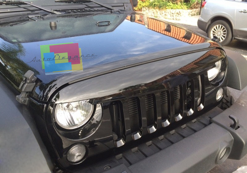 GRIGLIA ANTERIORE NERA Jeep Wrangler JK / Rubicon JK 07-17 DESIGN ANGRY BIRD