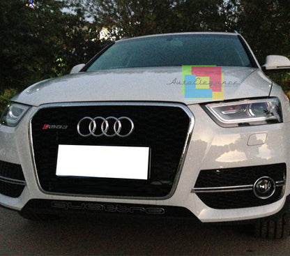 GRIGLIE FENDINEBBIA RSQ3 SQ5 DETTAGLI CROMATI NIDO D'APE AUDI Q3 2012-2015