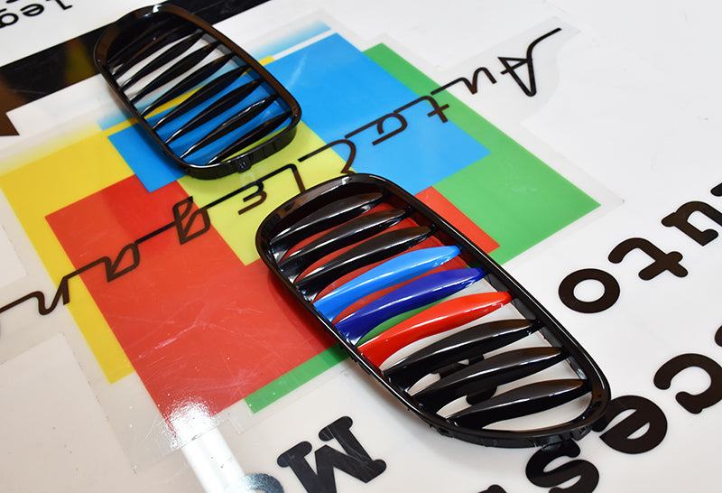 GRIGLIA ANTERIORE NERA BMW Z4 E85 E86 2003-2008 CALANDRA 3 COLORI M