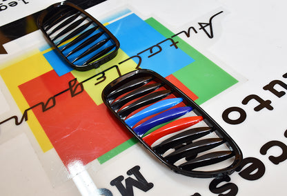 GRIGLIA ANTERIORE NERA BMW Z4 E85 E86 2003-2008 CALANDRA 3 COLORI M