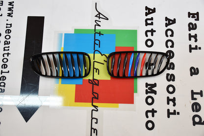 GRIGLIA ANTERIORE NERA BMW Z4 E85 E86 2003-2008 CALANDRA 3 COLORI M