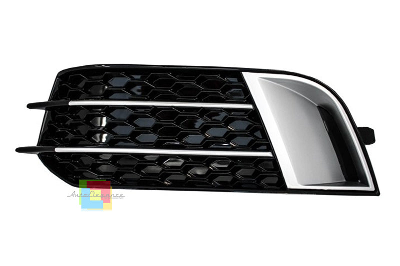 AUDI A1 8X 2010-2014 GRIGLIE FENDINEBBIA NIDO D'APE DESIGN RS1 NERO / SATINATO AUTOELEGANCERICAMBI