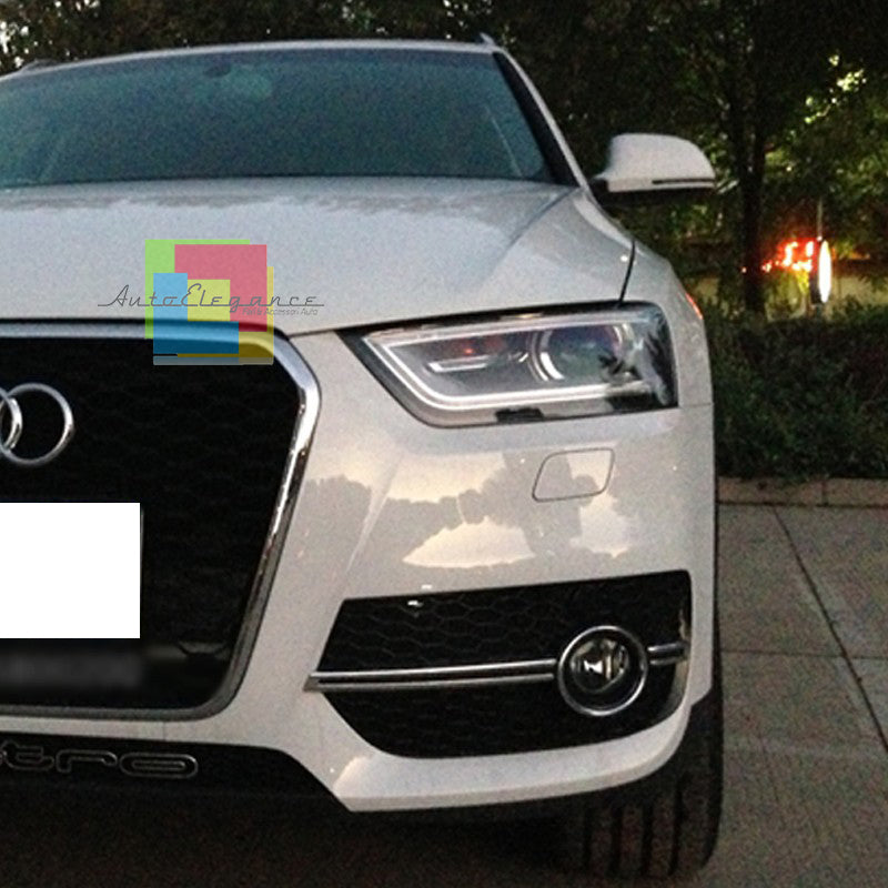AUDI Q3 8U 2012-2015 GRIGLIE FENDINEBBIA RSQ3 SQ5 DETTAGLI CROMATI NIDO D'APE - AUTOELEGANCERICAMBI