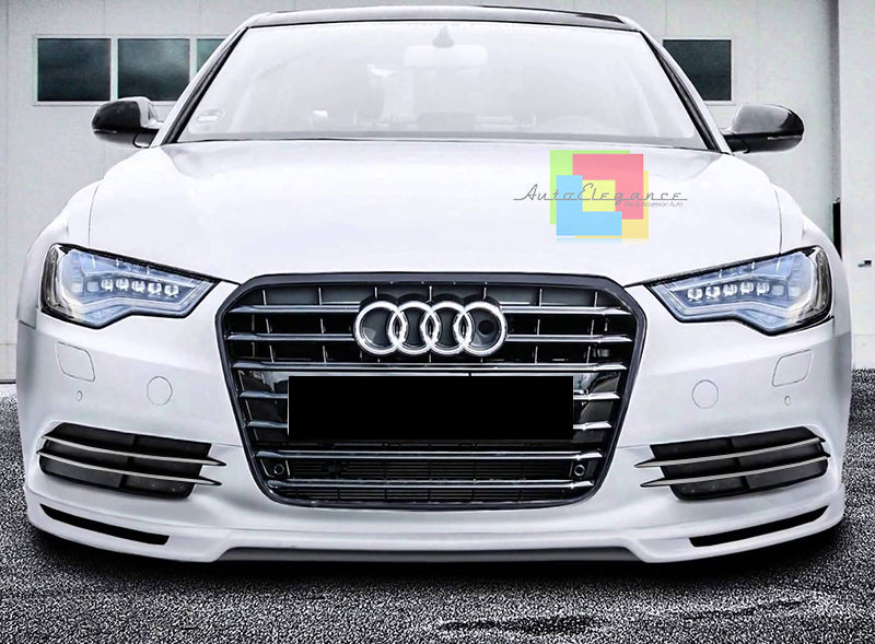 FOG LIGHT GRILLS CHROME PROFILE AUDI A6 4G C7 2011-2014