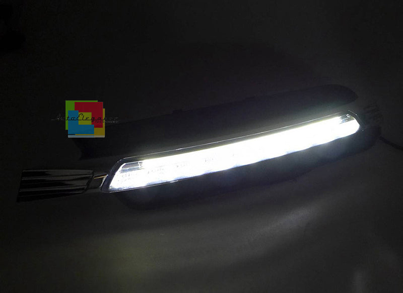 GRIGLIE FENDINEBBIA LUCI DIURNE LED PER AUDI A6 4G C7 2011-2014 CAMBUS DAYTIME